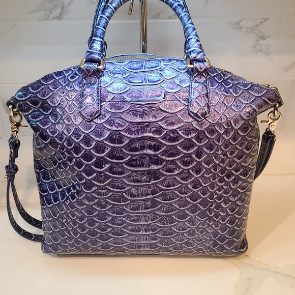 Brahmin Large Duxbury & Ady Wallet Denim Cruz NWT - Picture 8 of 16